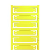 Weidmuller Cable marker, yellow, 60 x 11mm